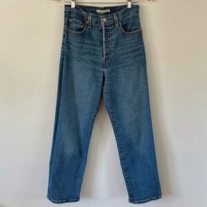 Levi's Ribcage Straight leg Jeans